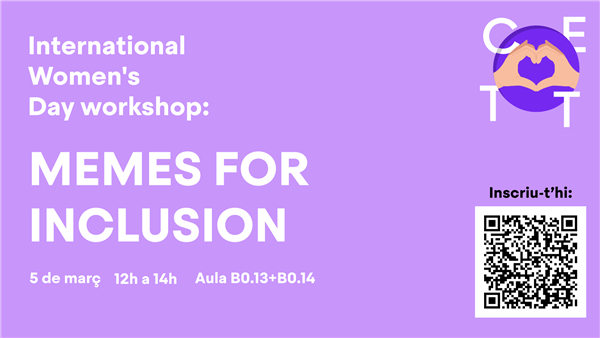 International Women's Day Workshop: Memes for Inclusion